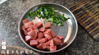 三文鱼火腿炒饭