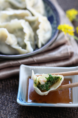 虾仁三鲜饺子