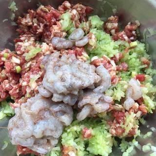 佛手瓜鲜虾猪肉馄饨