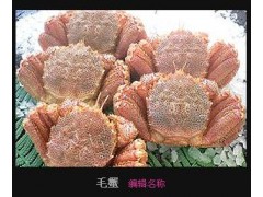 批发朝鲜红毛蟹