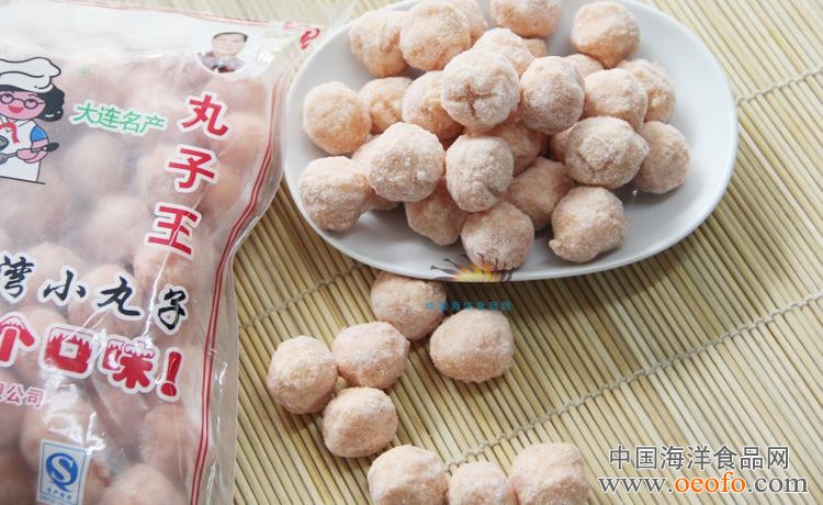 蟹丸 安大妈油炸蟹丸 油炸小吃 新鲜蟹丸 约6g/个 2.5kg /袋