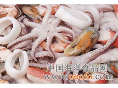 供应什锦海鲜 鱿鱼 蟹肉 虾仁